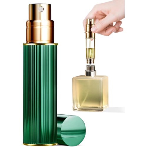 Atomiseur De Parfum Rechargeable - Flacon Pulvérisateur Portable De Voyage De 10 Ml, Anti - Fuite, Mini Taille, Atomiseur De Parfum, Distributeur De Cologne Pour Homme Et Femme (Pa, Sherwood 