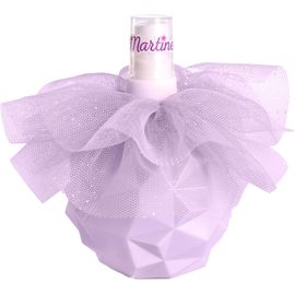 Brume Parfumée Paillettée, 100 Ml - Parfum Enfant Fille Scintillant - Eau De Toilette Brume Douce Pour La Peau Parfumée, Routine Beauté - Beau Flacon Vaporisateur Violette Avec Tulle 