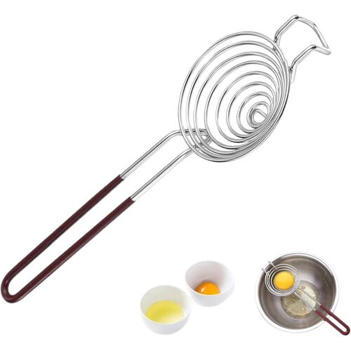 Séparateur de Jaune D'oeuf,Séparateur D'oeufs en Acier Inoxydable,Séparateur de Blancs Et Jaunes D'oeufs pour l'outil de Cuisson des Gadgets de Cuisine