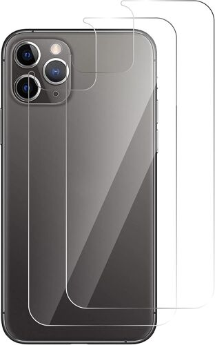 KAL-Verre Trempé Arrière Pour Iphone 11 Pro 2 PiècesVitre Protecteur D'Écran Derrière