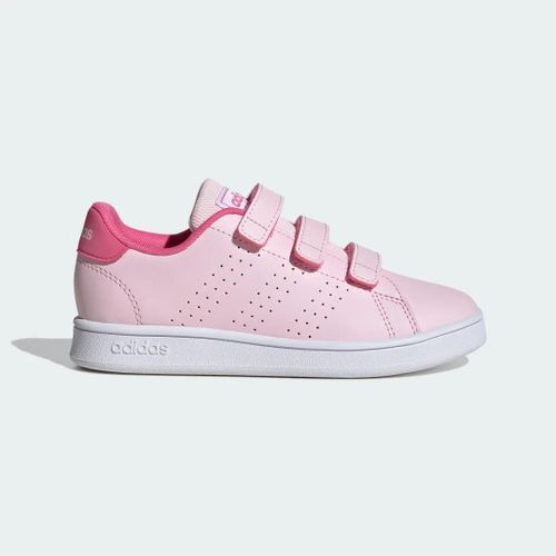 Chaussures Scratch Advantage Court Lifestyle Adidas Clear Pink Pulse Magenta Cloud White