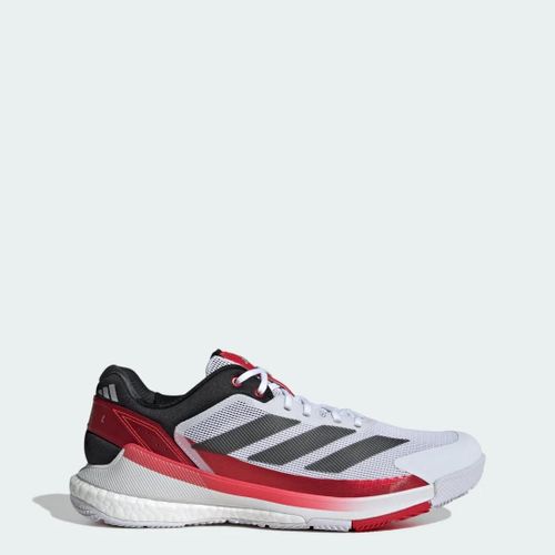 Chaussures De Padel Crazyquick Boost Adidas Cloud White Core Black Lucid Red