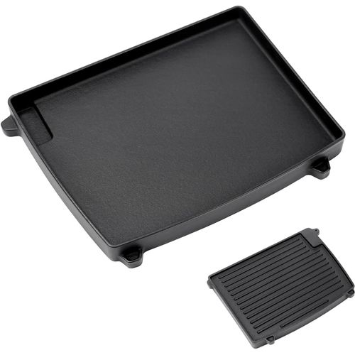 Plaque de cuisson en fonte - 32 x 24 cm - Pour barbecue à gaz Enders Urban, Urban Pro, Explorer, Explorer Pro - Pour Enders 2075 - Accessoire de plaque de cuisson massive