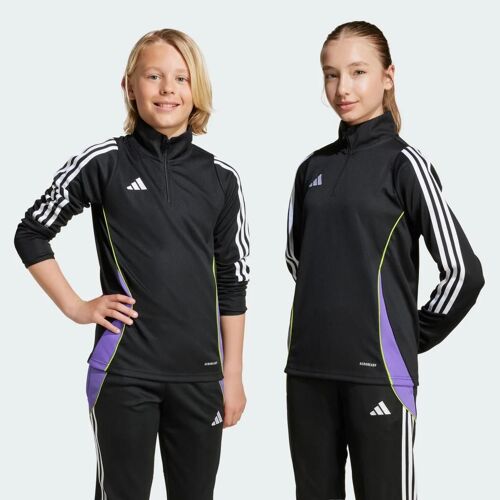 Pantalon D'Entraînement Slim Tiro 24 Enfants Adidas - Black / Purple Rush - 9-10a