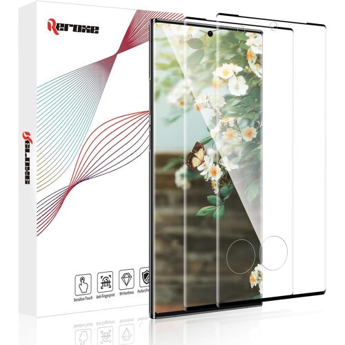 KAL-Lot De 2 Films De Protection D'Écran En Verre Blindé Pour Samsung Galaxy Note 20 5G, 3D Full Screen Ultra Transparent, Anti-Huile, Note 20 5G, Sans Poussière, Sans Bulles