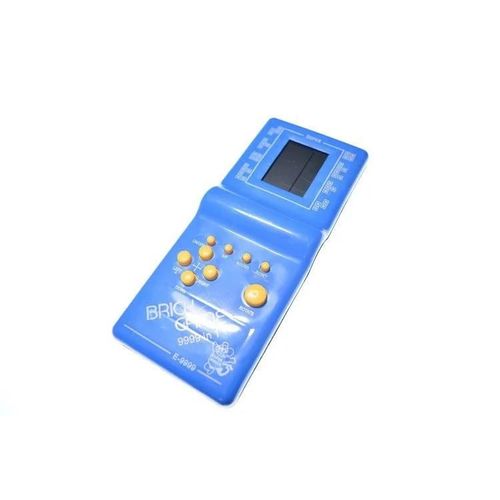 Machine de jeu portable jeu de briques Console de jeu pour enfants joueurs de jeu portables jeu électronique enfants jeux de plaisir joueur classique-3 inches Bleu