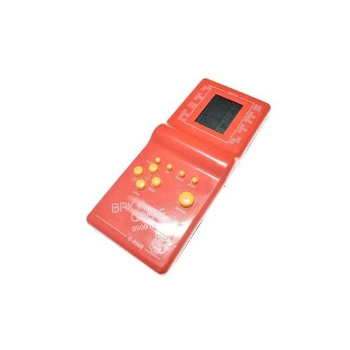 ORE-Machine de jeu portable jeu de briques Console de jeu pour enfants joueurs de jeu portables jeu électronique enfants jeux de plaisir joueur classique--3 inches orange
