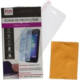 KAL-Fun Connection -Ht1123 -Film De Protection D'Écran En Verre Trempé Pour Iphone 5/5C/5S/Se