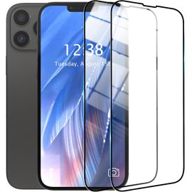Kal-Lot De 2 Films De Protection D'écran En Verre Trempé Pour Iphone 8 Plus/7 Plus -Anti-Rayures -Sans Bulles D'air -5,5