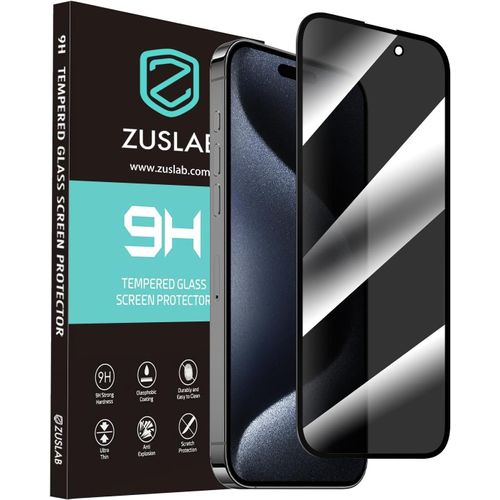 KAL-Protecteur D'Écran De Confidentialité Compatible Avec Apple Iphone 15 Pro 2023, Film En Verre Trempé Anti-Espionnage, ¿1 Pack¿ Installation Facile Sans Bulles, Anti-Rayures, Dureté 9H.