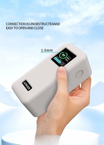 Coque Compatible Avec Anker Prime 20000mah 200w Power Bank,Étanche À La Poussière,Anti-Chute,Silicone Étui De Protection Compatible Avec Anker Prime 20000mah 200w Power Bank. Noir