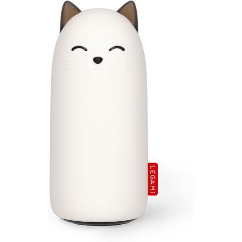 Legami - Power Bank Meow, Batterie Rechargeable, Câble Usb Type C Inclus, 5000 Mah,Batterie Lithium De Haute Qualité, Power Bank Portable, 4 X 9,5 Cm