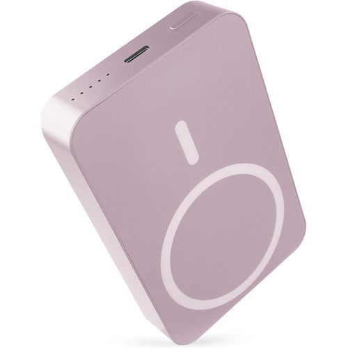 Batterie Externe 10 000 Mah Wi 1046 Avec Aimant - Batterie Externe Magnétique Avec Passthrough Et Chargement Sans Fil - Sortie Usb-C Avec Câble De Données Usb - Pour Iphone,Ipad,Smartphone,