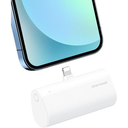 Mini Batterie Externe Pour Iphone 20w Power Bank Charge Rapide Batterie Portable 5000mah Compatible Avec Iphone 14 11 12 13 8 7 X 6 (Blanc)
