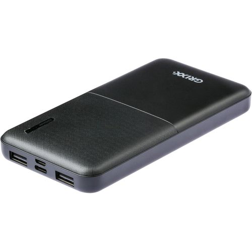 Powerbank 10000mah Micro Usb & Usb-C Noir