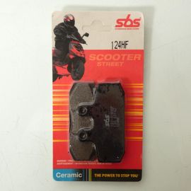 Plaquette De Frein Sbs Pour Scooter Honda 100 Bali 1996 À 1997 124hf Neuf