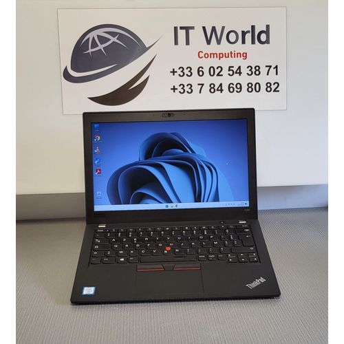 Lenovo ThinkPad X280 - 12.5" Intel Core i5-8350U - 1.7 Ghz - Ram 8 Go - SSD 256 Go