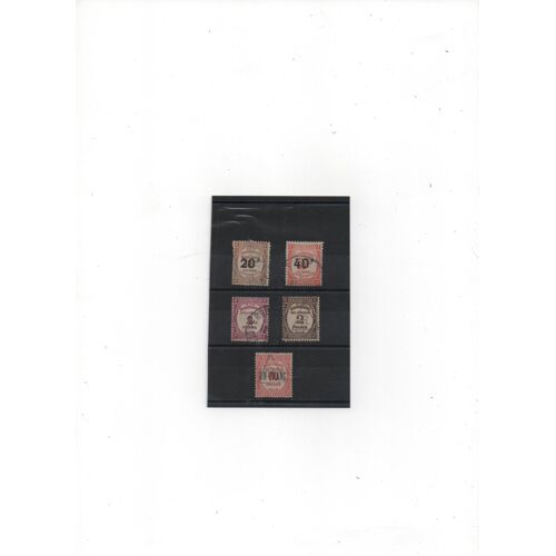France Lot De Timbres Taxe N° 1