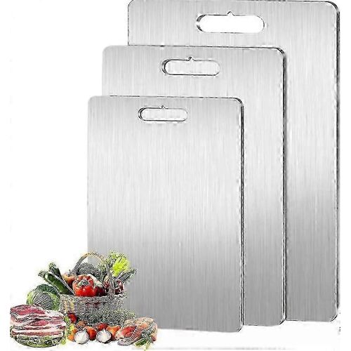 Planche À Découper Double Face En Titane Planche À Découper De Cuisine De Qualité Alimentaire