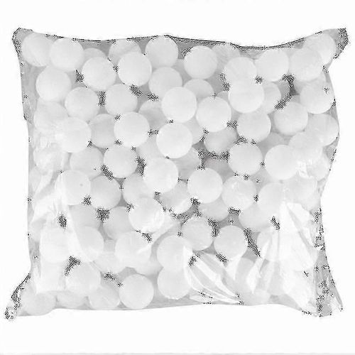 150 Pcs Balles De Ping-Pong En Plastique Pour Adultes Débutants (Blanc)