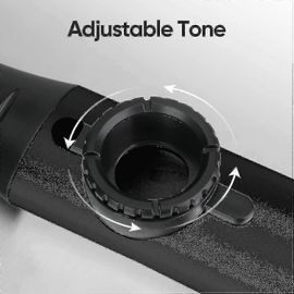 Kazoos Avec 5 Membranes Supplémentaires,Kazoo En Métal Avec Tonalité Réglable (Noir)