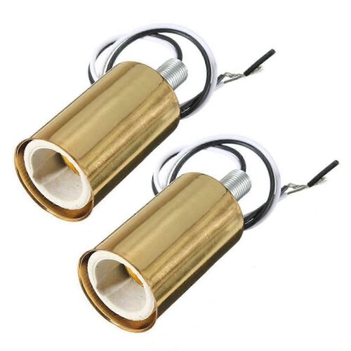 2x E14 Dembout Base De Lampe Base Douille Adaptateur Support Plafonnier Base Hy
