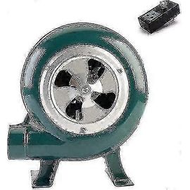Ventilateur de forge électrique - Avec régulateur - Ventilateur de cheminée pour barbecue - Ventilateur de barbecues centrifuges,60w-xt