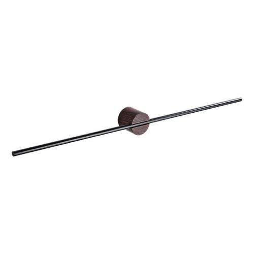 Porte-serviettes minimaliste en noyer Porte-serviettes de salle de bain 60cm