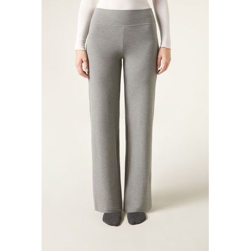 Calzedonia Pantalon Palazzo Avec Cachemire Femme Taille S