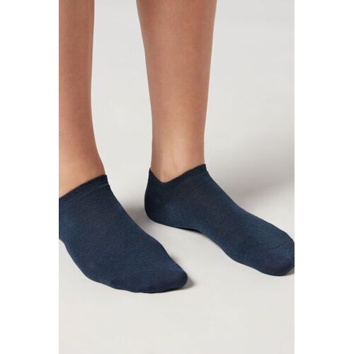 Calzedonia Chaussettes Invisibles Unisexes En Coton Homme Taille 44-45
