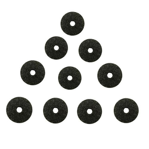 10 Pièces Tambour Cymbale Pad En Feutre Tambour Antidérapant Accessoires De Tambour