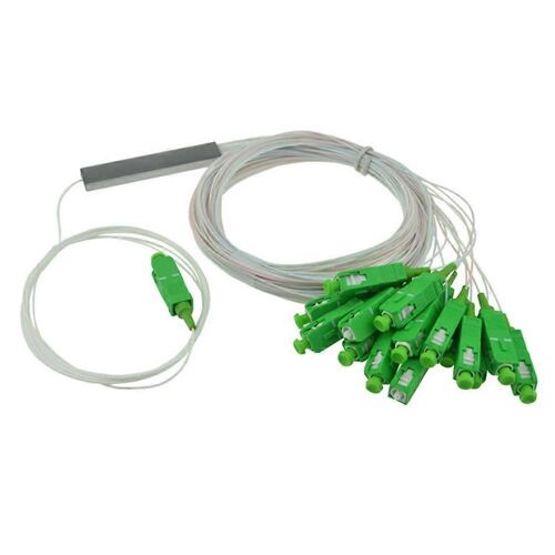1x16 répartiteur optique 0.9SM SC / PLC Type Mini répartiteur à fibre optique pour projet d'ingénierie de câblage domestique