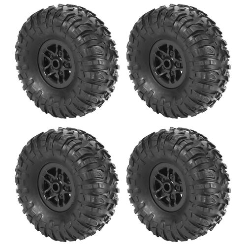 4pcs Rc Pneus De Voiture Pneu Roue Améliorations Accessoires Pour Mn D90 D91 D96 D99 Mn90 Mn99s 1/12 Rc Car Spa