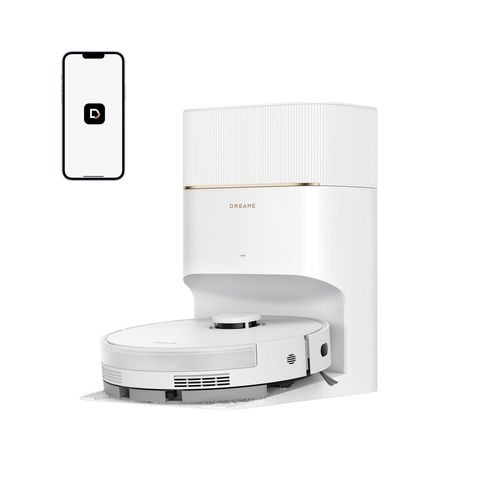 Robot Aspirateur Laveur Dreame D20 Pro Plus Robot Aspirateur 2-en-1, 13000 Pa, Double Brosse, Auto-Vidage, Laser Navigation, Capteur Distance, Poils d¿Animaux, Sols Durs & Tapis, Batterie 5200 mAh