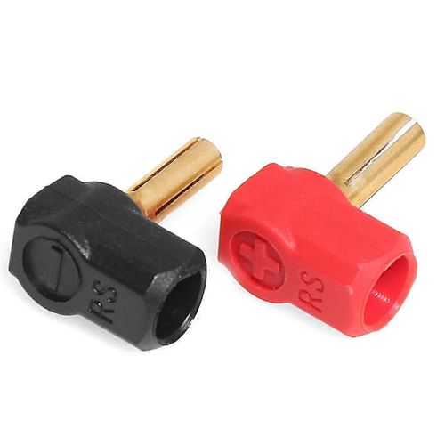 Chevilles et poignées de dissipateur thermique en métal à coque dure en forme de L 4Mm pour voiture RC 1/10