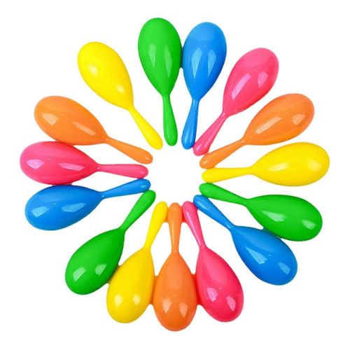 Maracas Pour Enfants,25 Pièces,Mini Jouet Maracas Coloré