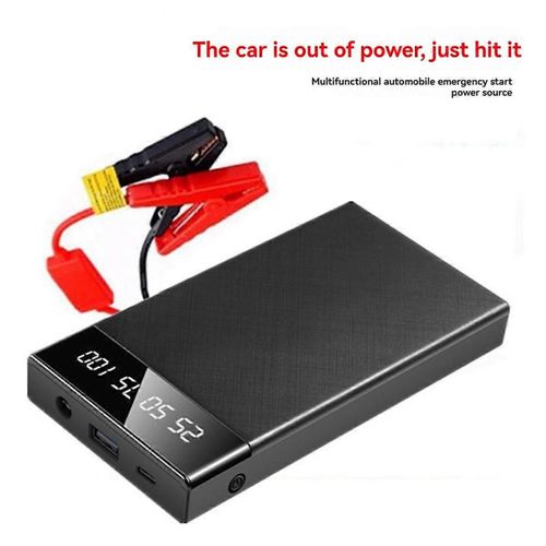 Démarreur De Secours Pour Voiture 6 000 Mah 12 V,200 A,A