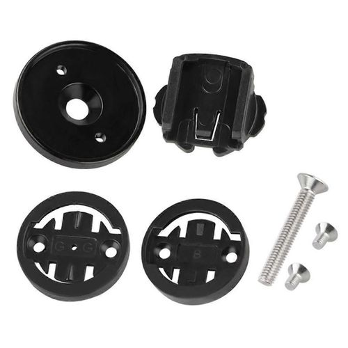 Potence De Vélo Top Cap Mount Holder Convertisseur De Chronomètre Pour Garmin Noir