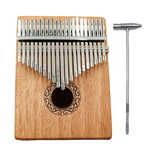 Kalimba Pouce Piano 21 Touches,Portable Mbira Doigt Piano Cadeaux