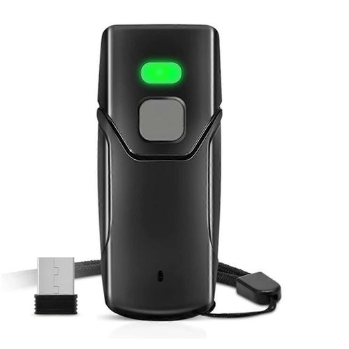 Lecteur de codes-barres 1D sans fil Mini scanner Bluetooth