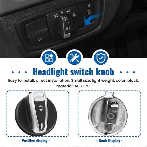 Bouton Rotatif De Commutateur De Phare Automobile Pour 1 E88 E82 3 E90 E91 X1 E84