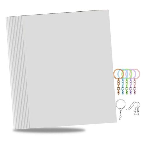 Films En Feuille De Plastique Rétractables Imprimables Papier Rétractable 25pcs