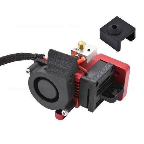 Kit de mise à niveau d'extrudeuse à entraînement direct Kit d'extrusion directe monobloc avec ensemble Hotend à ventilateur turbo 12 V