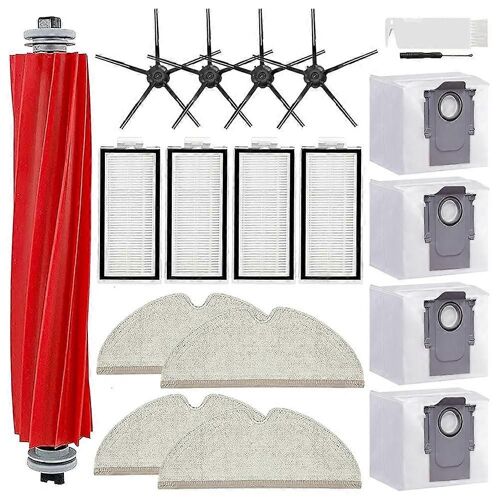 Pièces de rechange pour aspirateur Max Max+, brosse latérale principale, filtre HEPA, chiffon de nettoyage, sac à poussière
