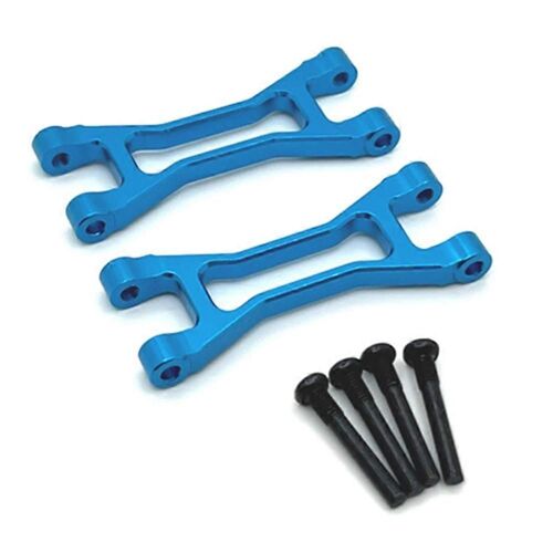 Bras oscillant supérieur arrière de mise à niveau de la voiture RC pour SCY 1/18 18101 18102 Pièces de mise à niveau de la voiture sur chenilles RC Bleu