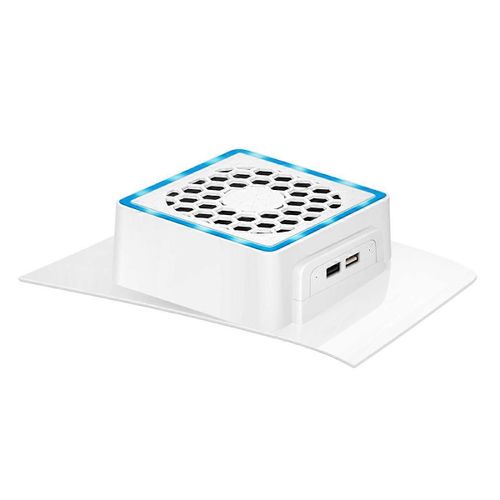 Convient Pour Ps5 Slim Game Console Host Fan Radiateur Ventilateur De Refroidissement