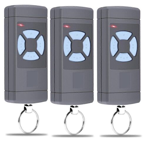Ouvre-porte de garage, pack de 3 Télécommande de porte de garage compatible pour 868MHz HSM4 HSM2 868MHZ, 4