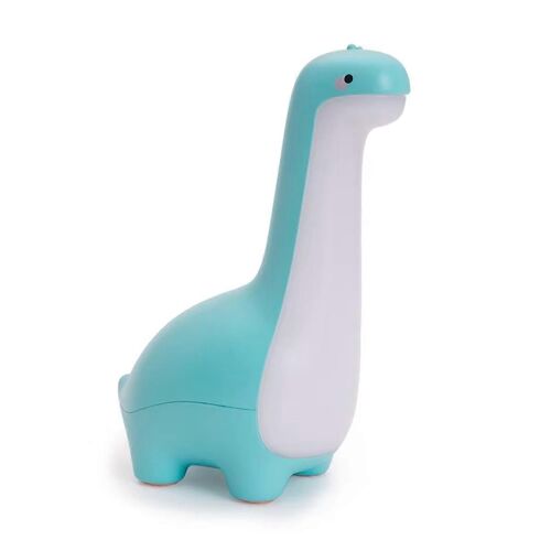 Veilleuse Dinosaure Pour Enfants - Jolie Lampe De Chevet Bleue