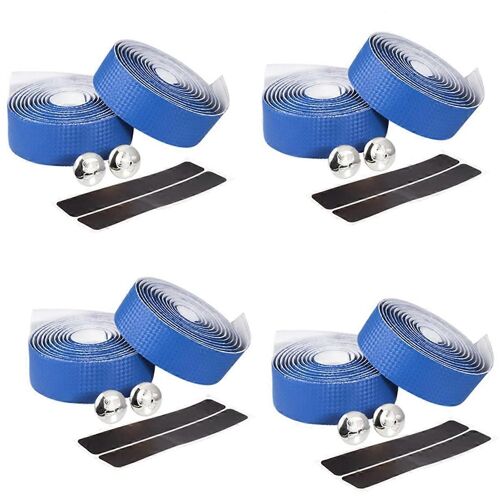 Vélo De Route Sangles De Vélo Ruban De Guidon Absorbant Les Chocs Bleu