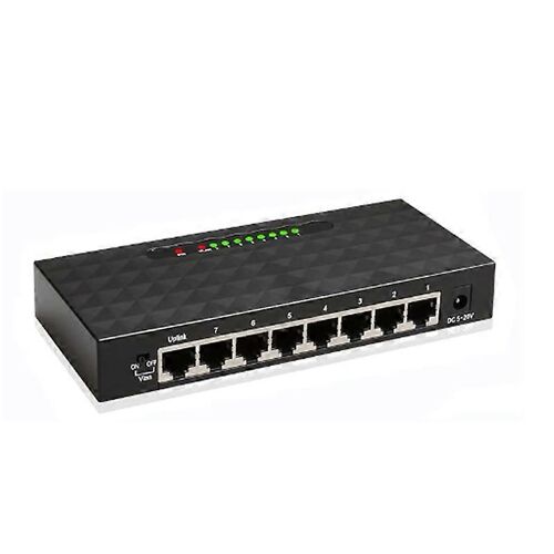 Commutateur réseau 1000Mbps RJ45 Hub Injecteur Internet Prise UE
